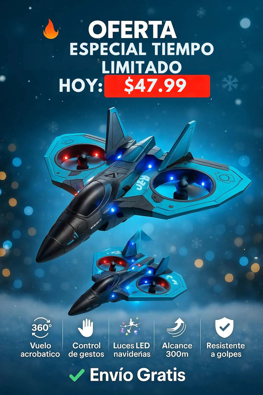 ✈️ AVIÓN RC ULTRA RESISTENTE 🔥